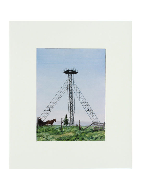 Marilyn Kellough Print ~ The Tetrahedral Tower