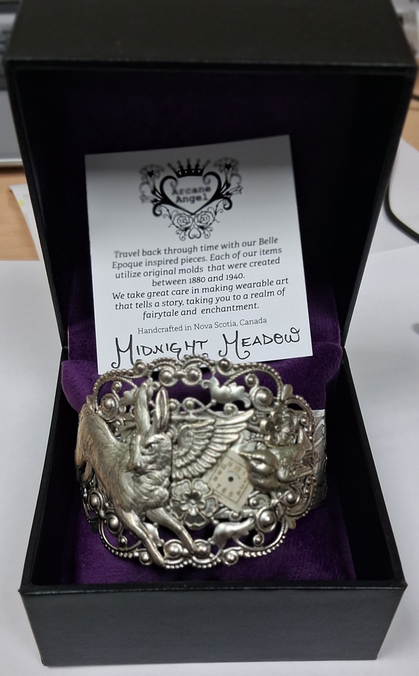 Arcane Angel ~ Midnight Meadow Cuff