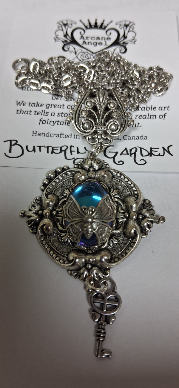 Arcane Angel ~ Butterfly Garden Necklace