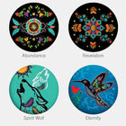 Indigenous Collection ~ Glass Magnet Sets