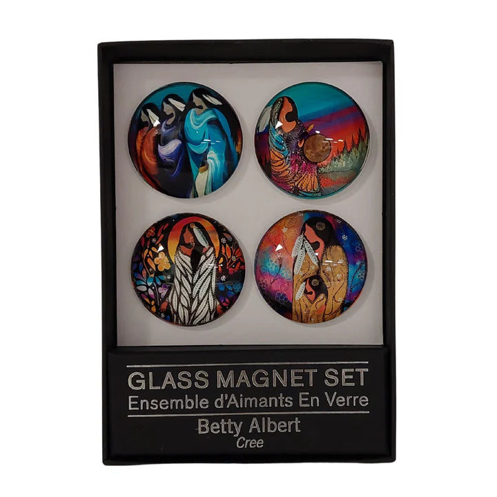 Indigenous Collection ~ Glass Magnet Sets