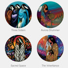 Indigenous Collection ~ Glass Magnet Sets