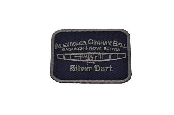 Silver Dart Emblem Patch