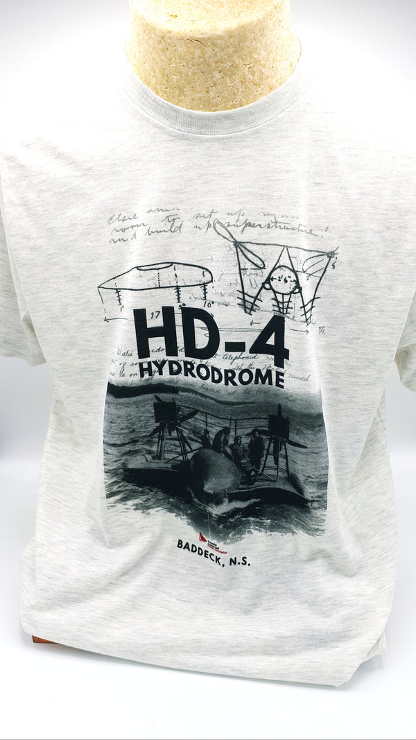 Hydrodrome HD-4 T-shirt ~ Men's, Oatmeal