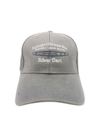 Silver Dart Cap ~ Canvas, Grey