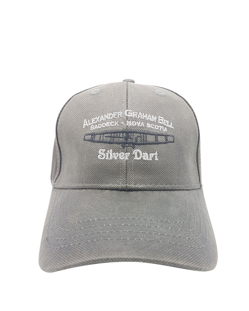 Silver Dart Cap ~ Canvas, Grey
