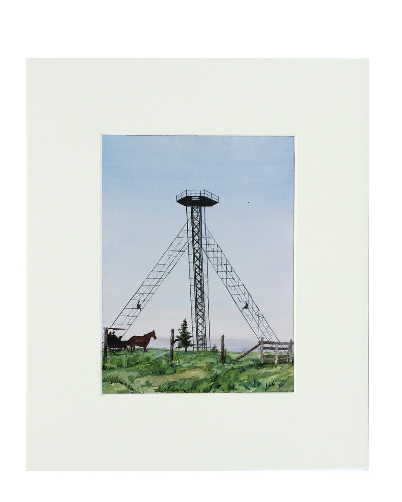 Marilyn Kellough Print ~ The Tetrahedral Tower