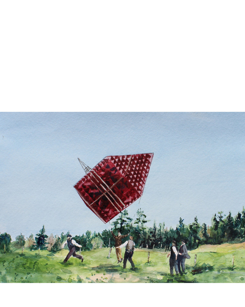 Marilyn Kellough Card ~ The Tetrahedral Kite