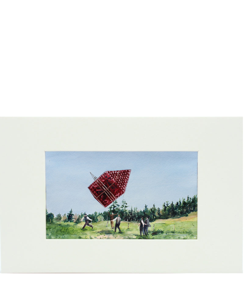 Marilyn Kellough Print ~ The Tetrahedral Kite